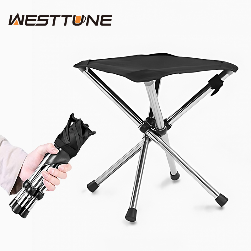 Woodworking Outdoor Furniture - WESTTUNE Bangku Lipat Portabel Bangku Pantai