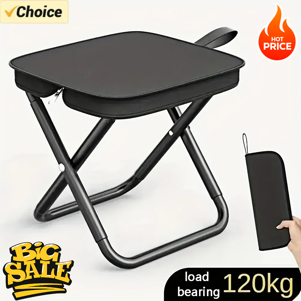 Woodworking Outdoor Furniture - Kursi Lipat Portabel Ringan untuk Berkemah,