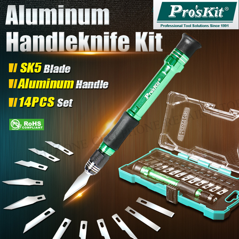 Woodworking Manufacturing - Pro'skit set pisau ukir seni buatan