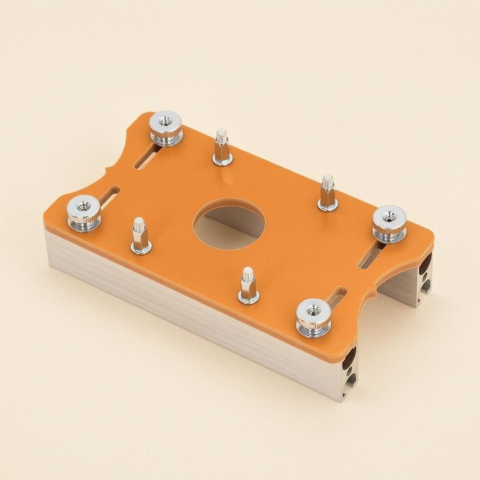 Woodworking Jig - Jig Router Slotting Kompak, Alat Pertukangan