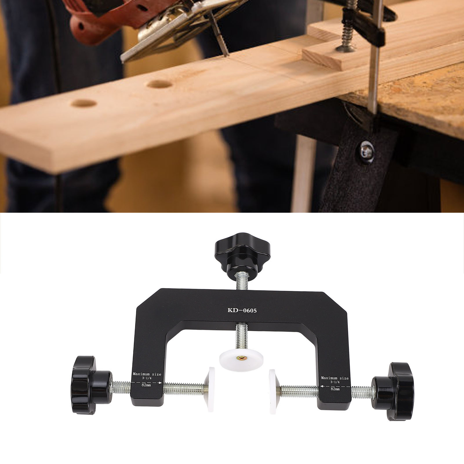 Woodworking Vise - Klem G 3 Arah dari Aluminium