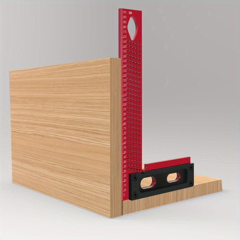 Woodworking Online - Penggaris Pertukangan Kayu Presisi Dengan Lubang