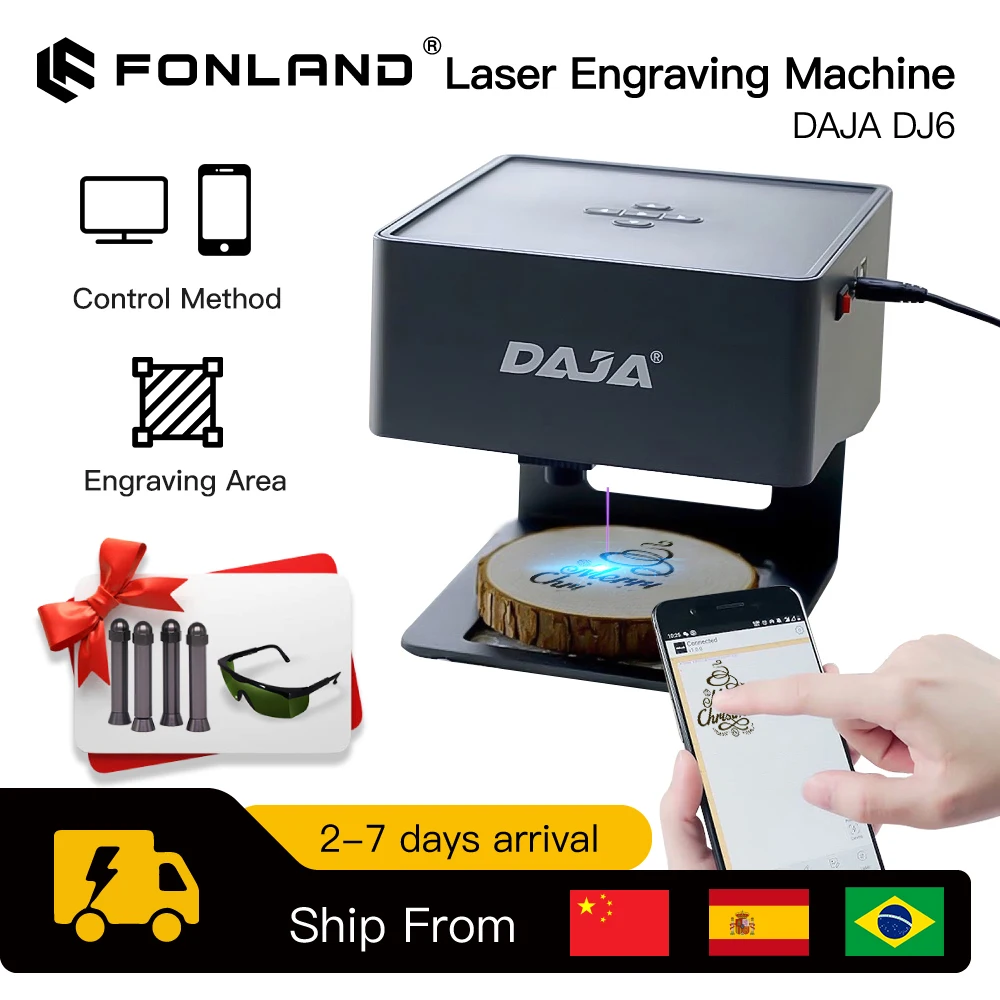 Woodworking Manufacturing - DAJA Laser pengukir CNC DIY DJ6