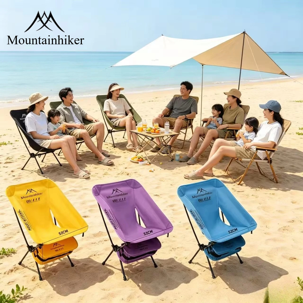 Woodworking Outdoor Furniture - Kursi Lipat Ultra Ringan dari Aluminium