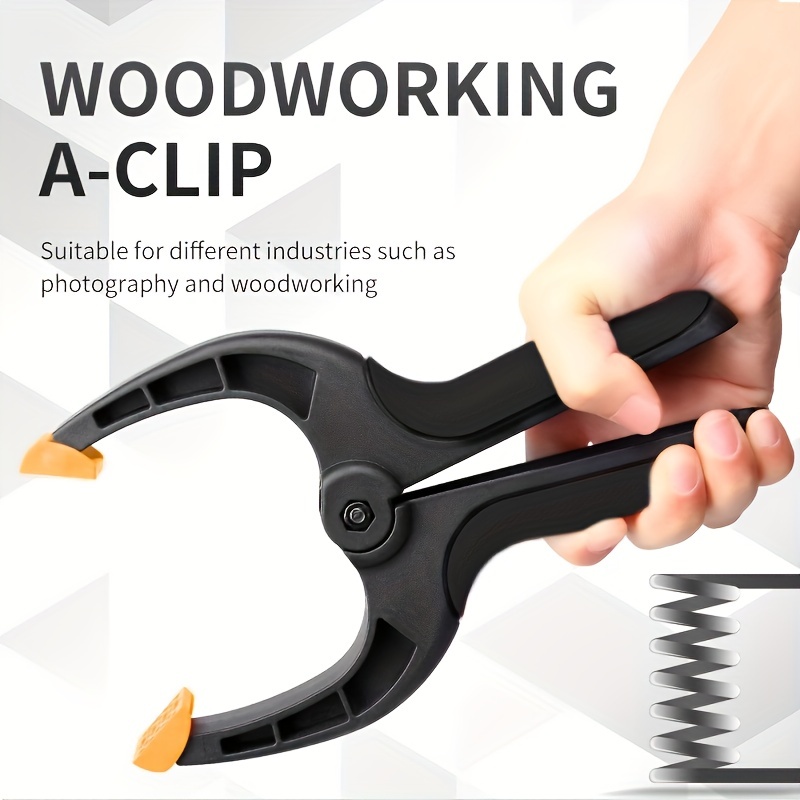 Woodworking Z Clips - 3/4/ 6/9 inci plastik nilon dapat