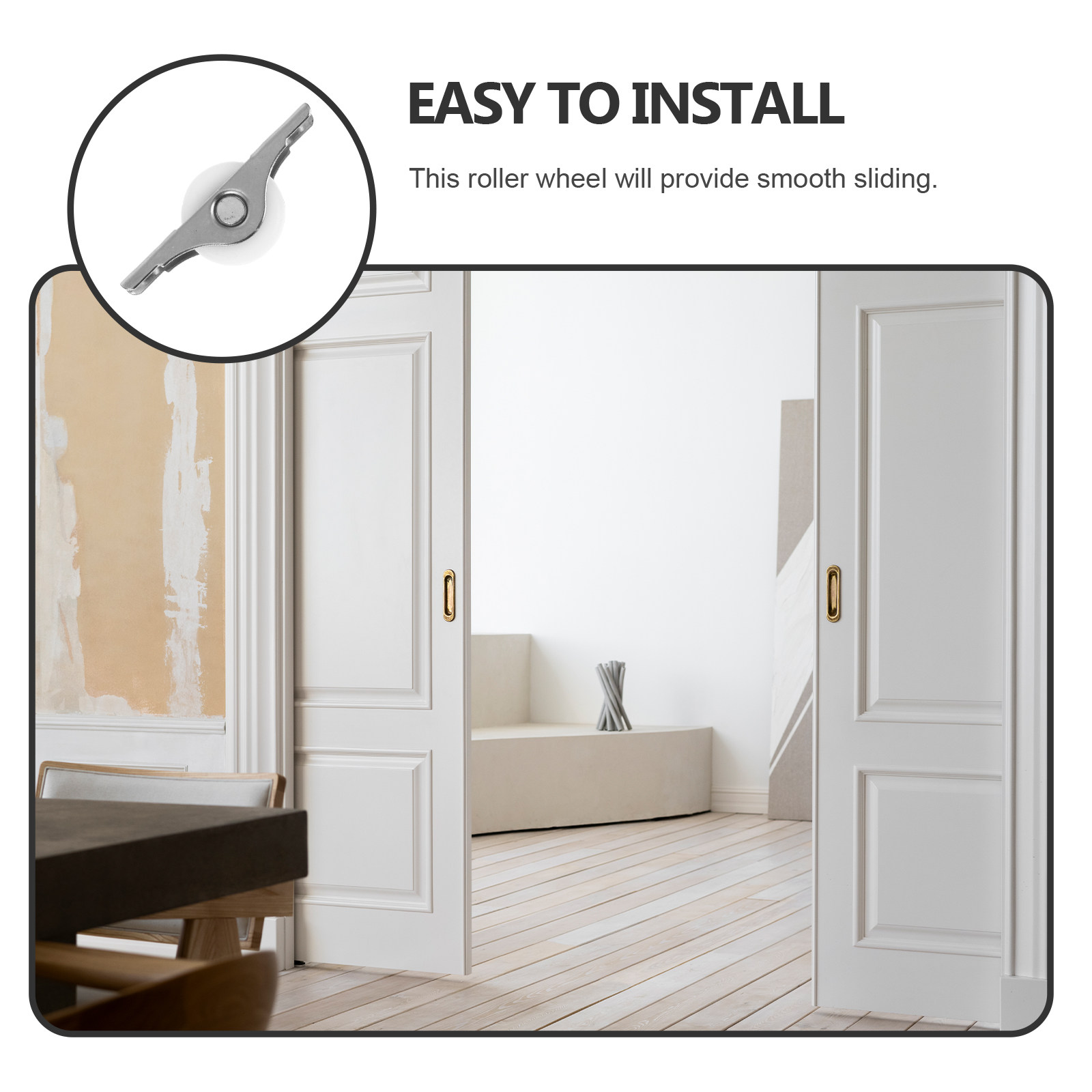 4 Buah Roda Rol Pintu Geser Tu - Woodworking Warehouse ulasan dan harga