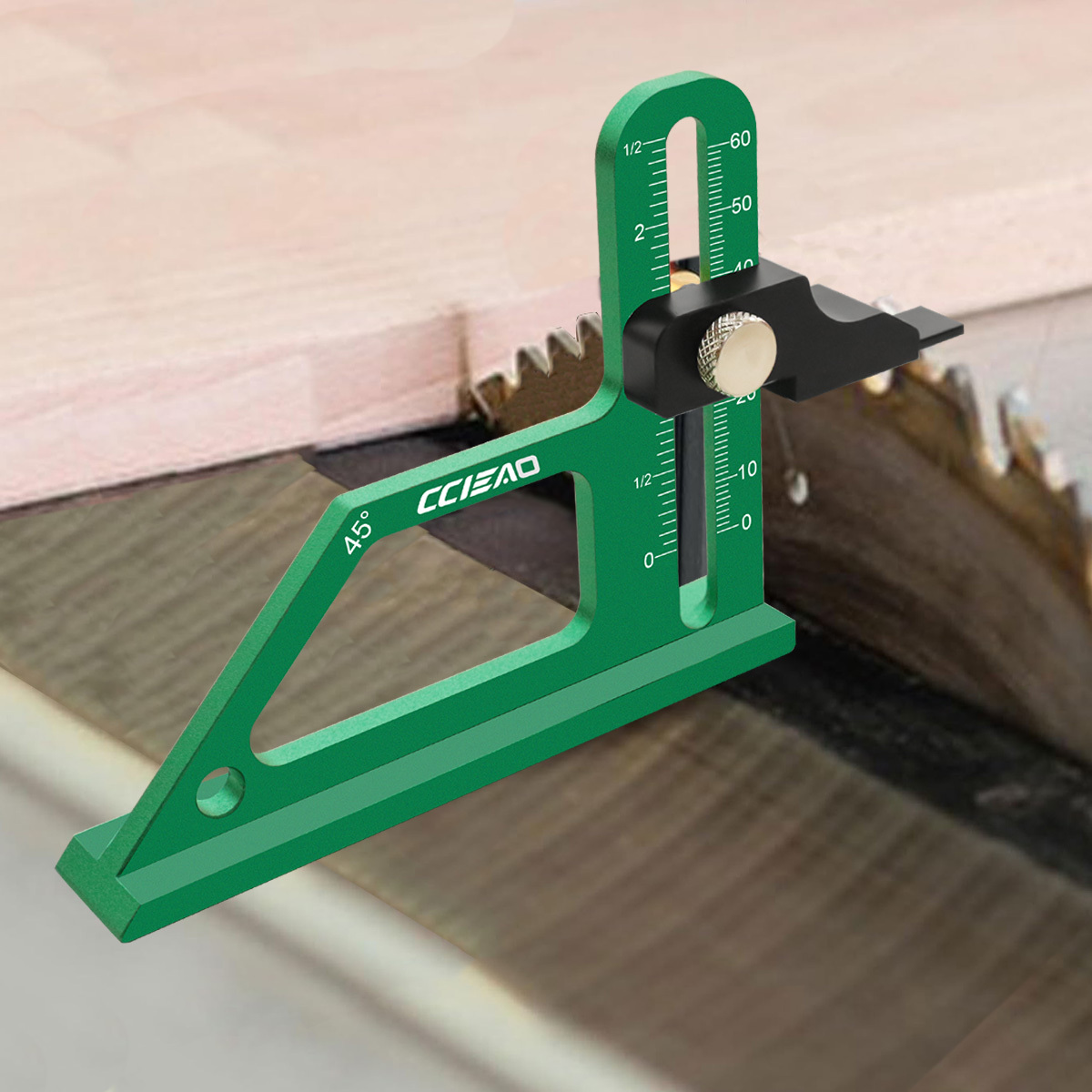 Pengukur Tinggi Aloi Aluminium - Woodworking Equipment ulasan dan harga
