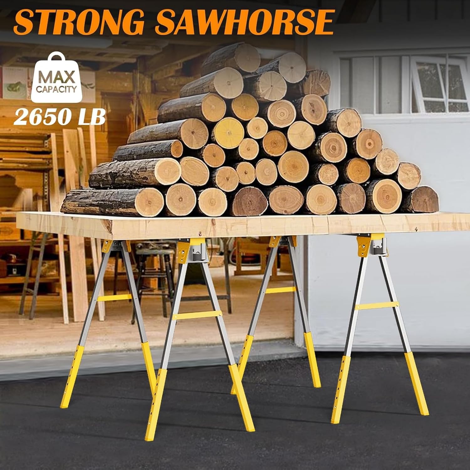 Penyangga Gergaji Lipat Dua Bu - Woodworking Carpenter ulasan dan harga