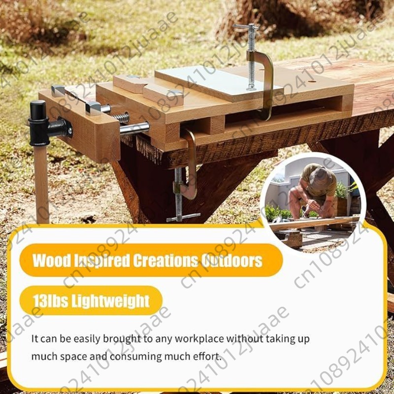 Meja Kerja Kayu dengan Vise un - Woodworking Vise ulasan dan harga