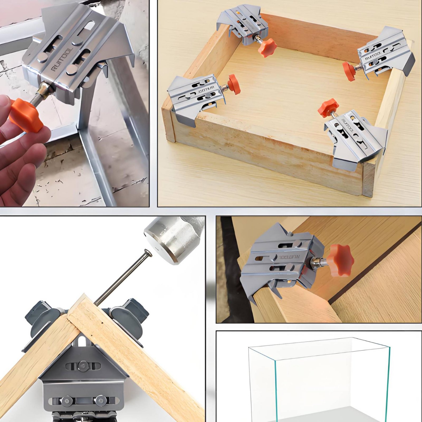 Penjepit Sudut 90 Derajat Baja - Woodworking Diy ulasan dan harga