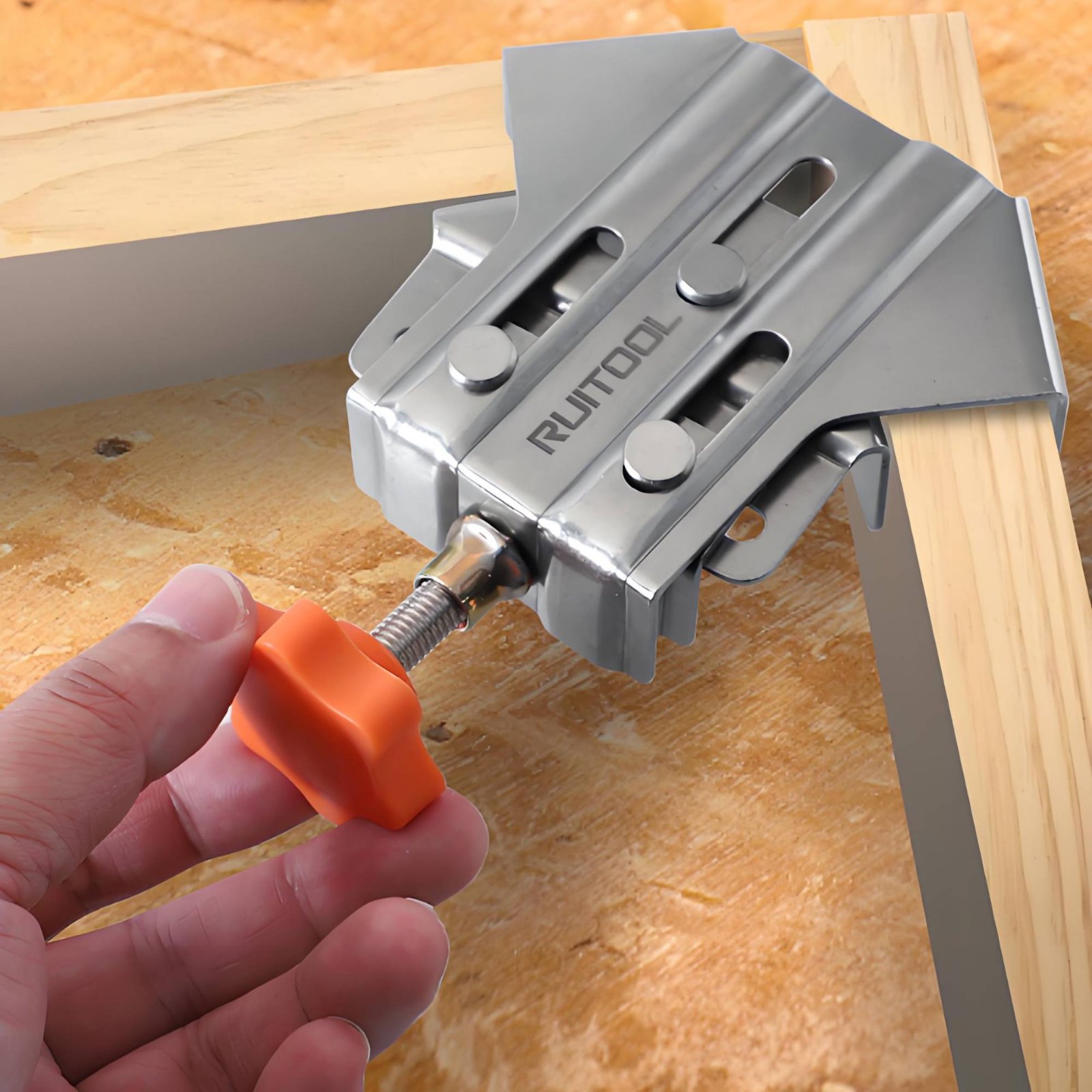 Penjepit Sudut 90 Derajat Baja - Woodworking Diy ulasan dan harga
