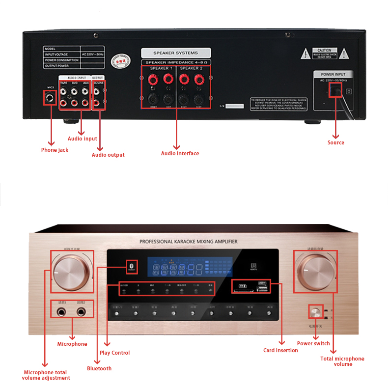 Mesin Sistem Karaoke KTV Profe - Woodworking Online ulasan dan harga
