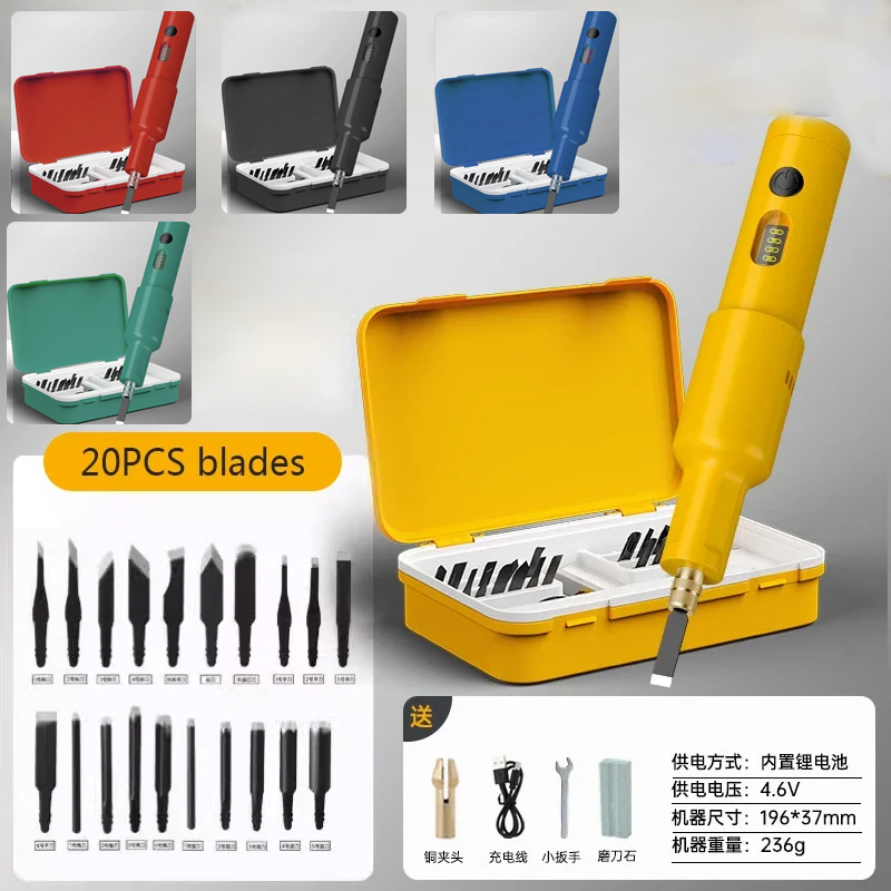 20 Buah Set Mesin Ukir Elektri - Woodworking Manufacturing ulasan dan harga