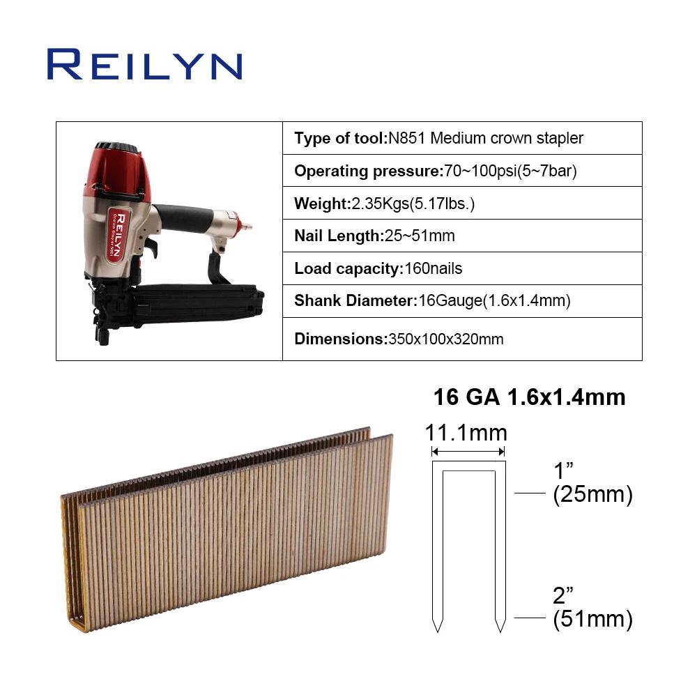 Stapler Pneumatik Ringan 16Ga  - Woodworking Manufacturing ulasan dan harga