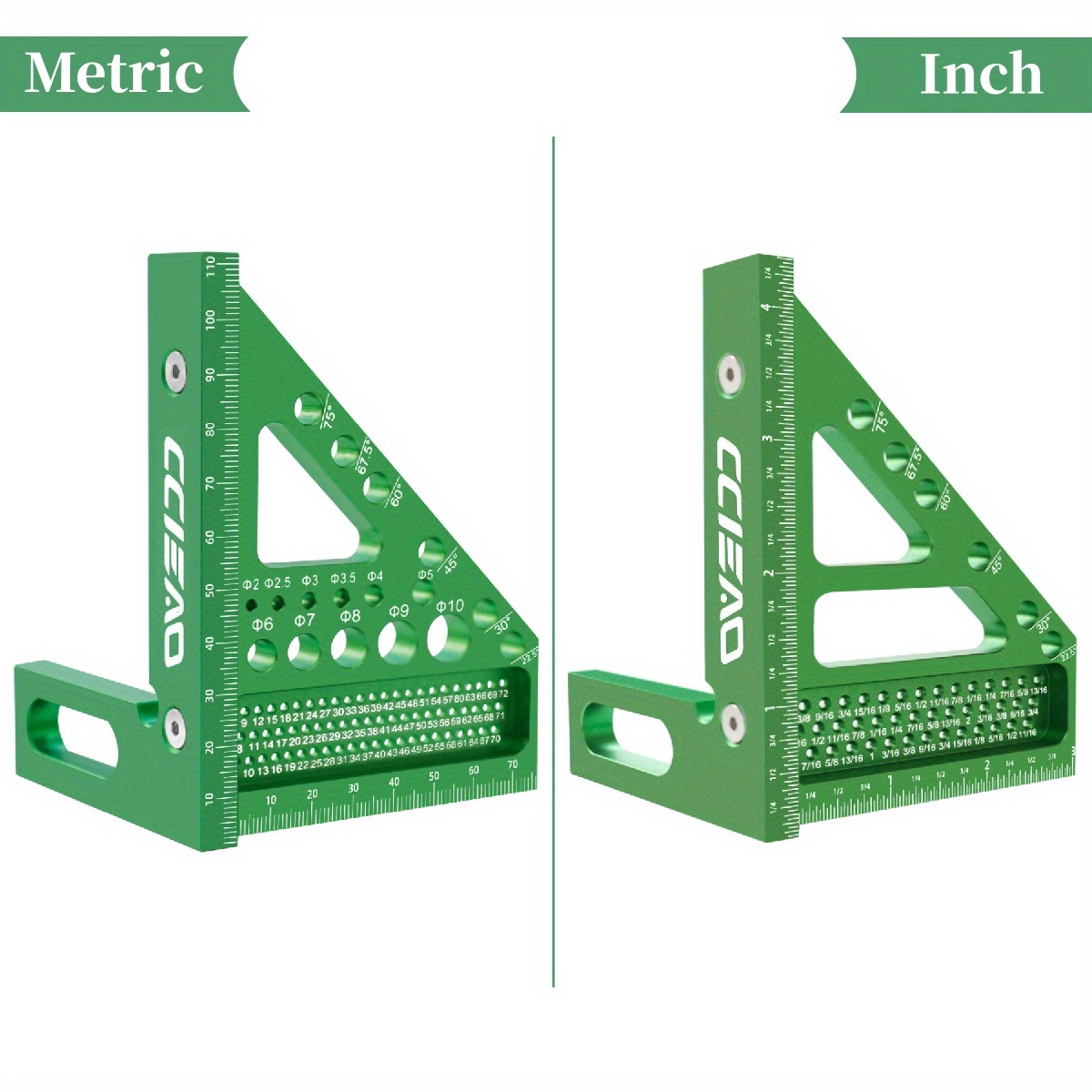 Penggaris Pengukur Multi Sudut - Woodworking Carpenter ulasan dan harga