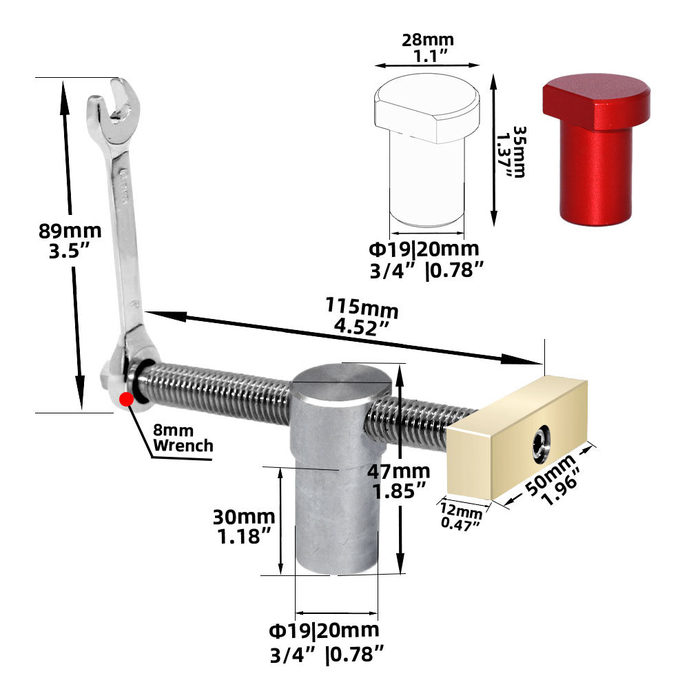 Penjepit rem anjing, alat tuka - Woodworking Z Clips ulasan dan harga