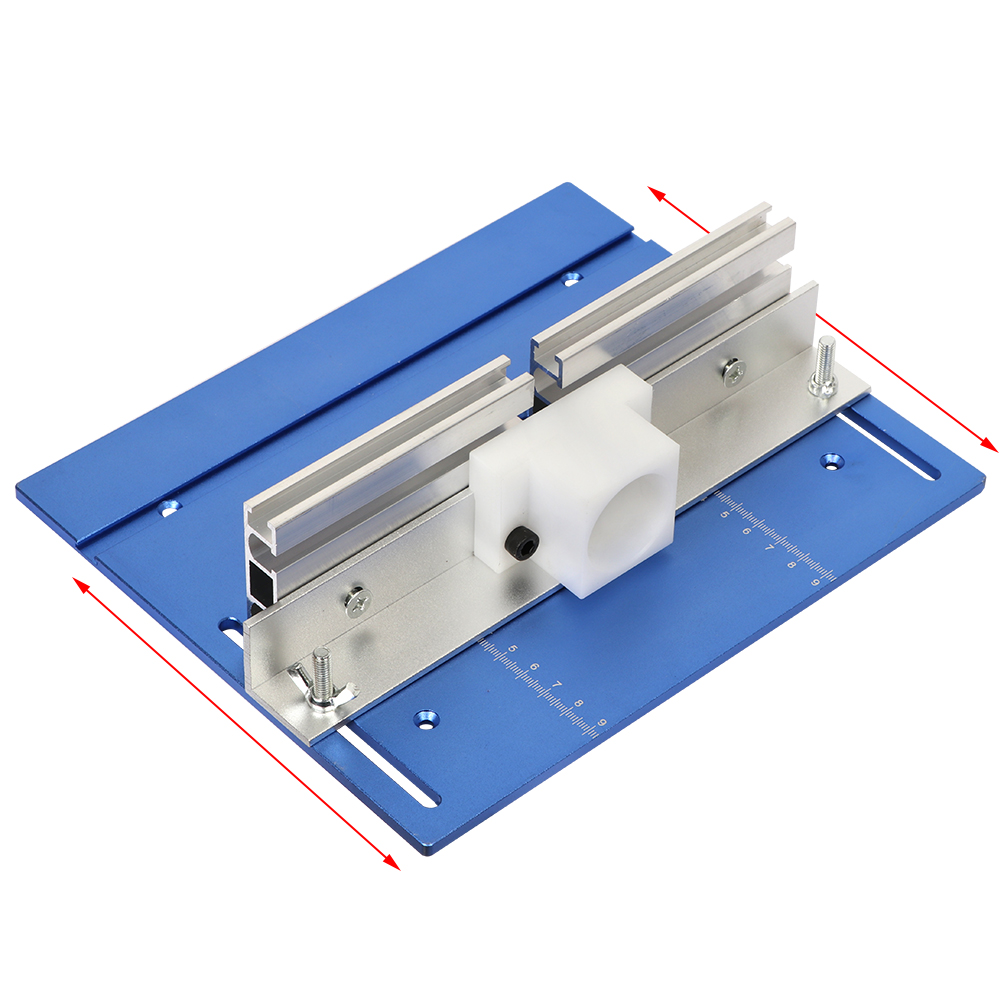 Router aluminium pelat sisip d - Woodworking Manufacturing ulasan dan harga