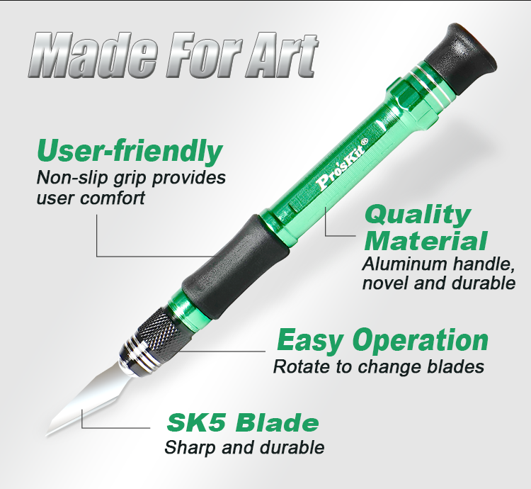 Pro'skit set pisau ukir seni b - Woodworking Manufacturing ulasan dan harga