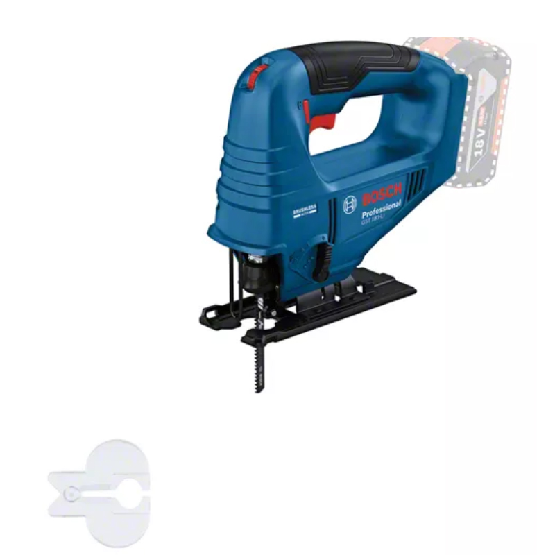 Bosch GST 183-LI Gergaji Listr - Woodworking Jig ulasan dan harga