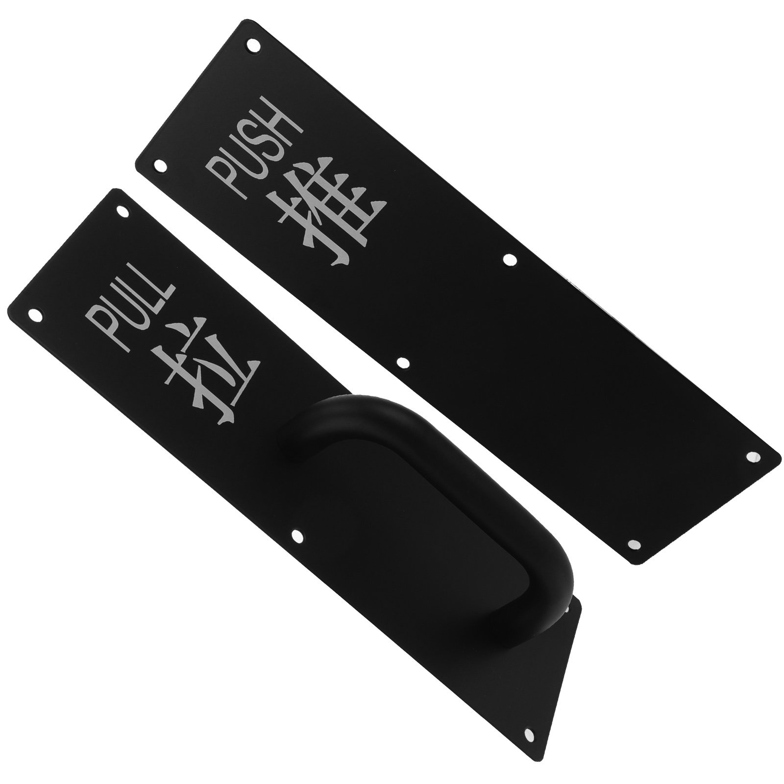1Set Pelat Gagang Pintu Dorong - Woodworking Warehouse ulasan dan harga