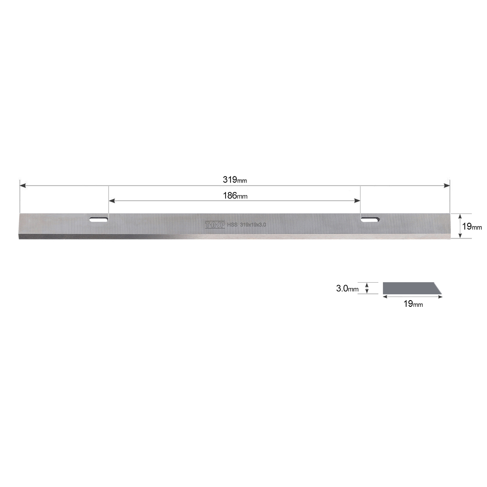 TASP HSS pisau Planer ketebala - Woodworking Plan Pdf ulasan dan harga