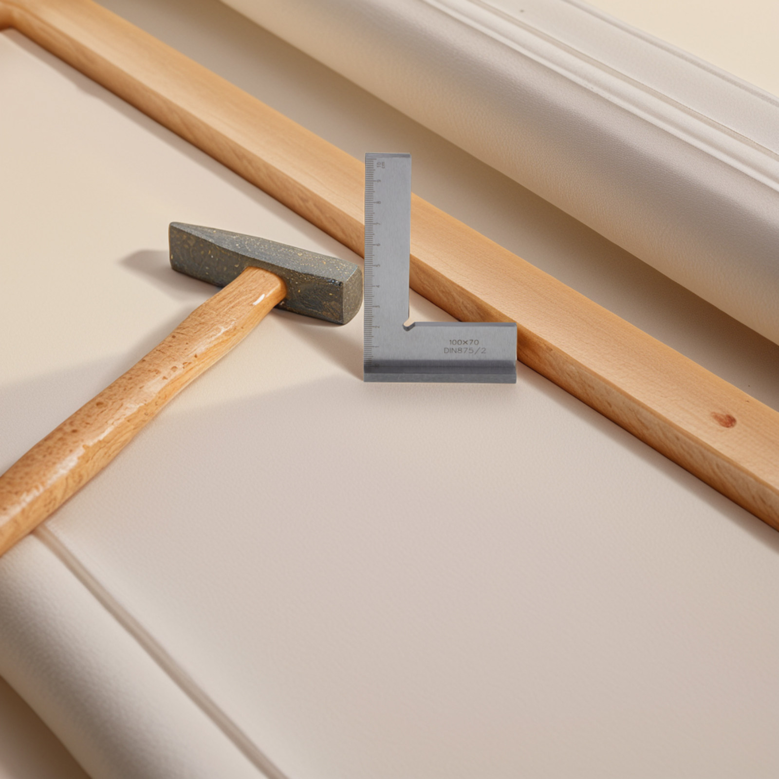 Penggaris Kayu Sudut Siku 90 D - Woodworking Carpenter ulasan dan harga